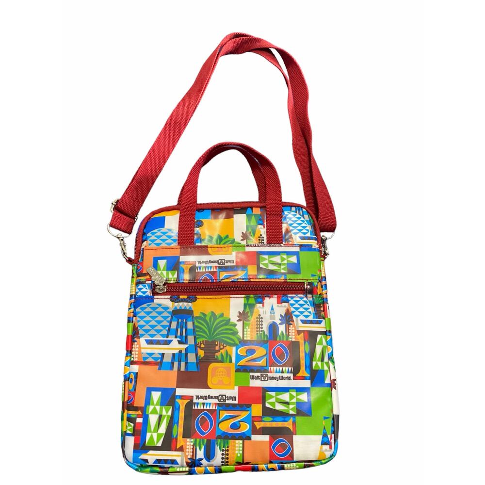 Disney Crossbody Bag 2014 Commemorative Purse OS Multicolor Mickey Mouse